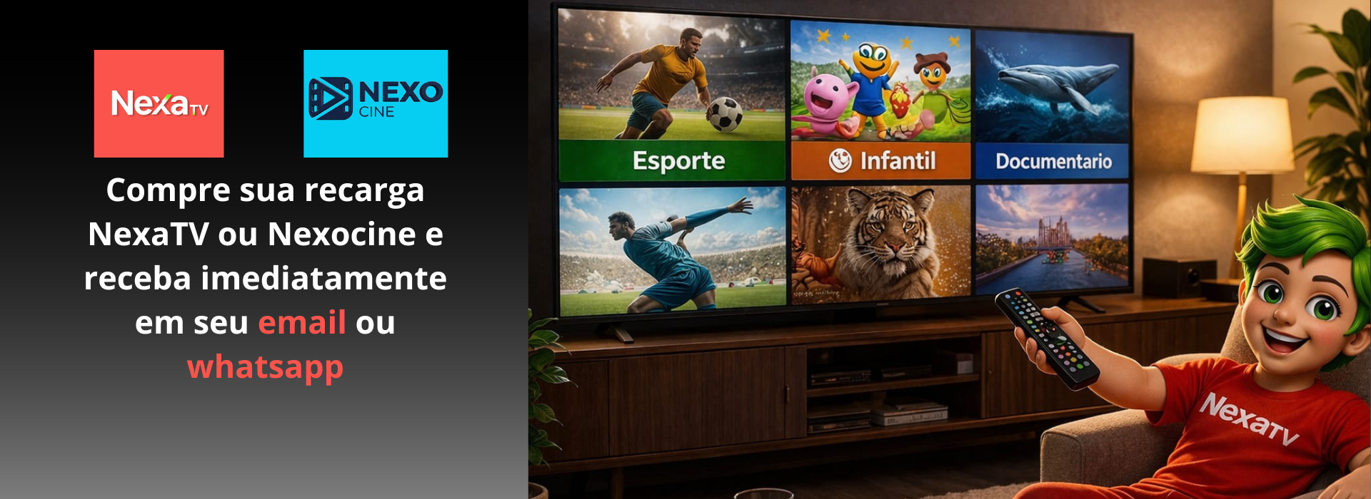recarga nexatv